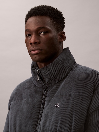 Calvin Klein Jeans Jacke in XS in basaltgrau, Produktansicht