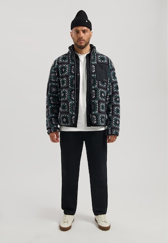 Dstrezzed Fleecejacke 'Bell' in Blau