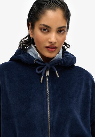 Veste de survêtement Superdry en bleu