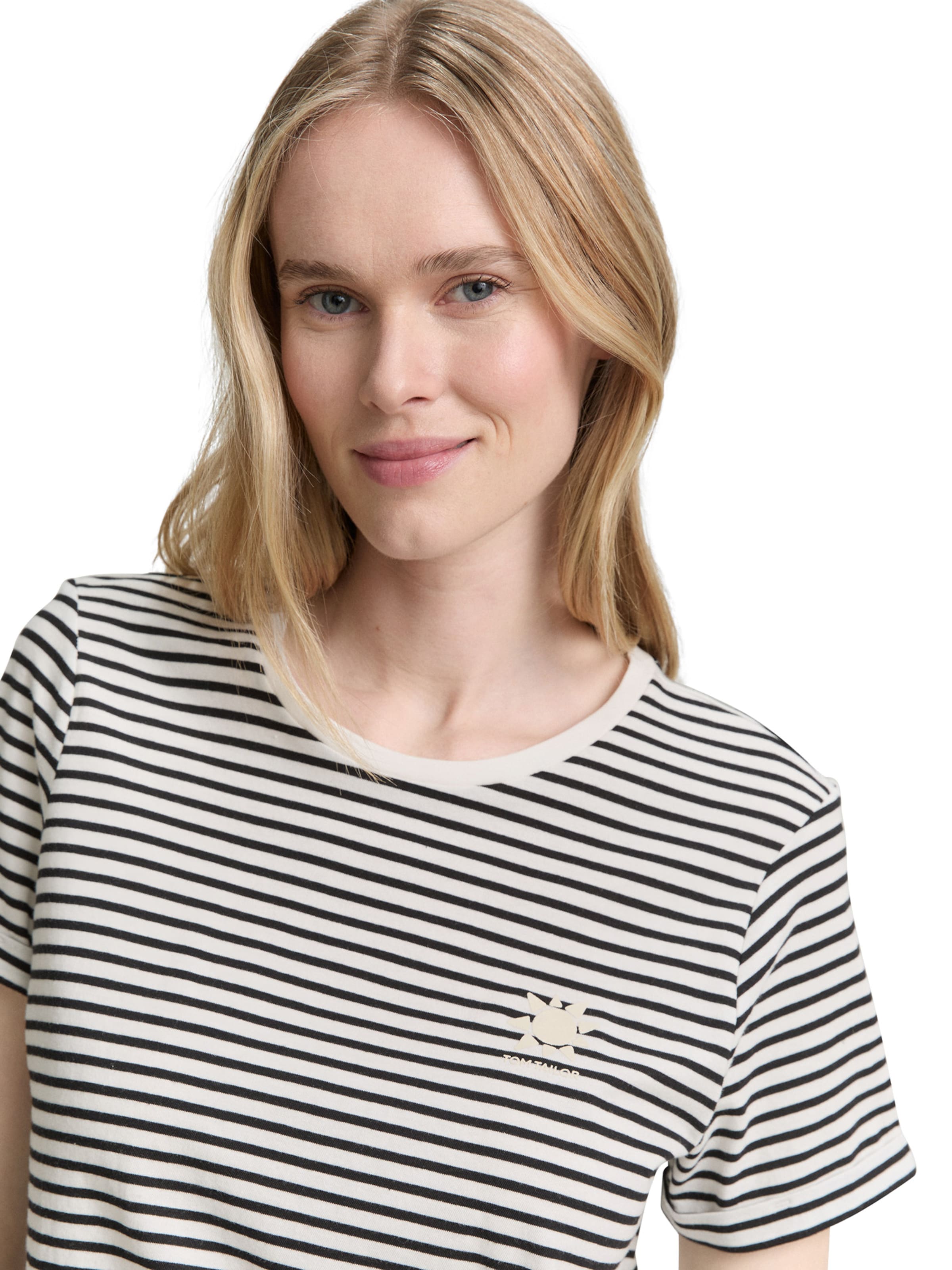 TOM TAILOR Shirt in Black