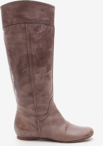 Chloé Dress Boots in 38,5 in Brown: front