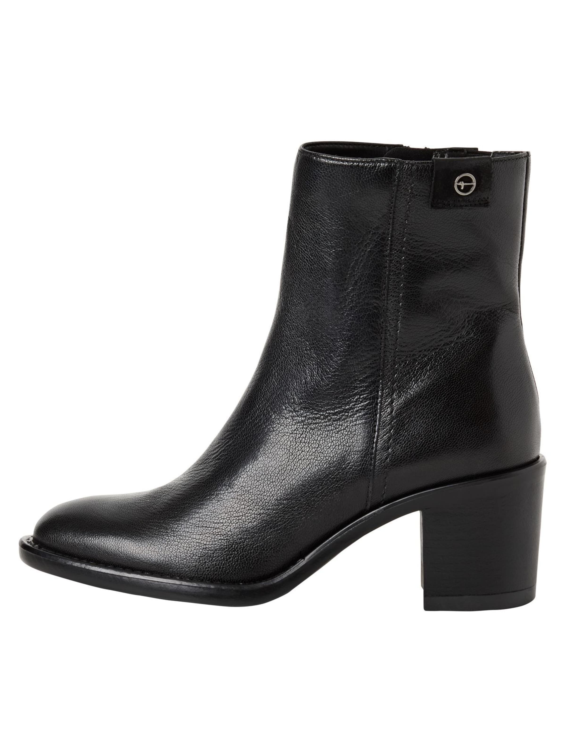 Tamaris Rövid szárú csizmák - fekete