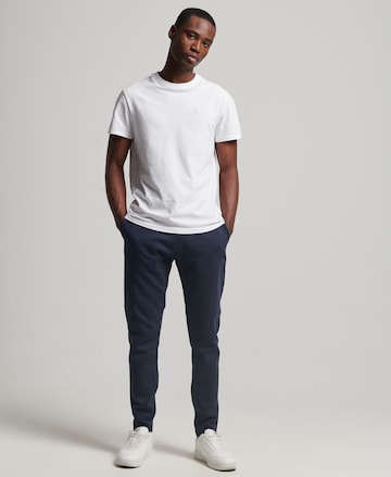 Superdry Tapered Sporthose in Blau