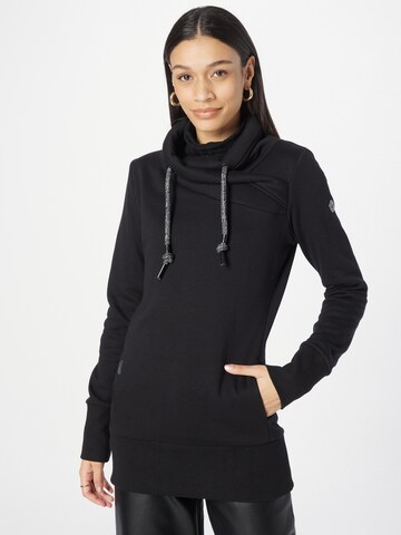 Ragwear Sweatshirt 'Neska' in Black: front