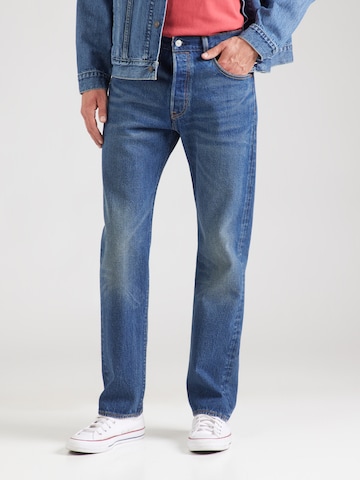 LEVI'S ® Regular Jeans '501' i blå: framsida