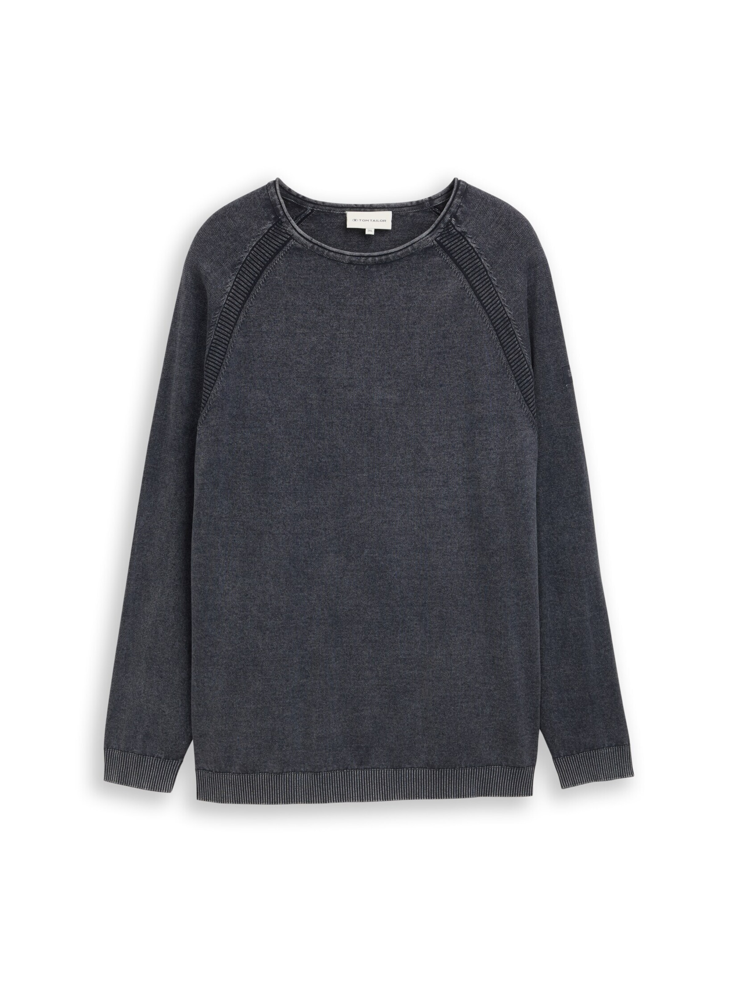 TOM TAILOR Men + Sweater in Blue: front