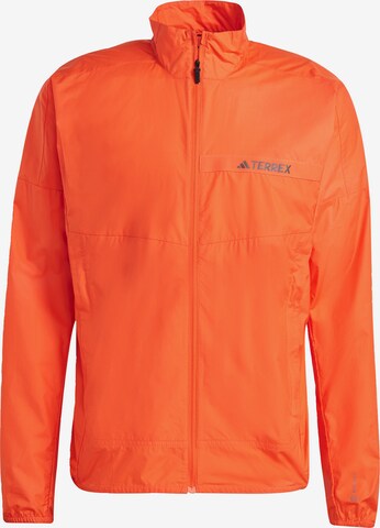 Veste outdoor 'Multi' ADIDAS TERREX en orange : devant