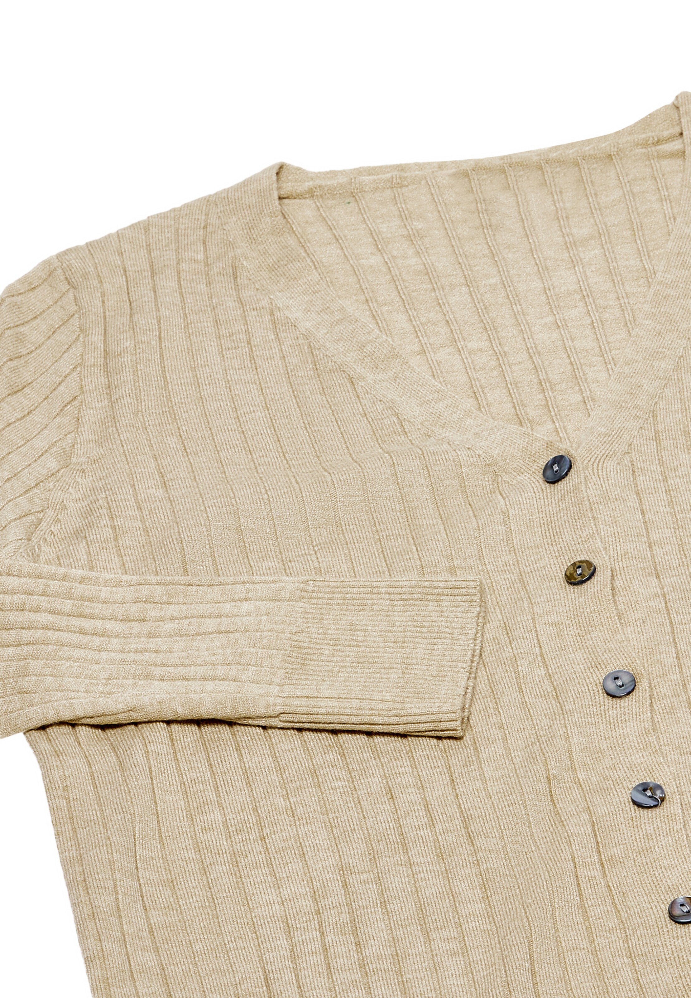 ZITHA Knit cardigan in Beige
