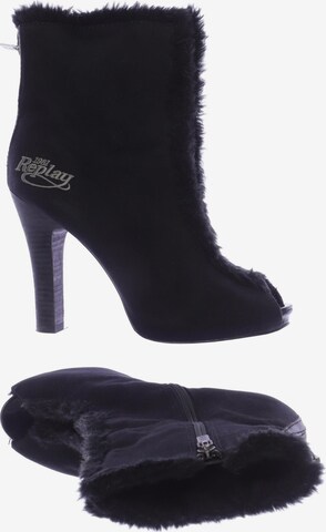 REPLAY Dress Boots in 39 in Black: front