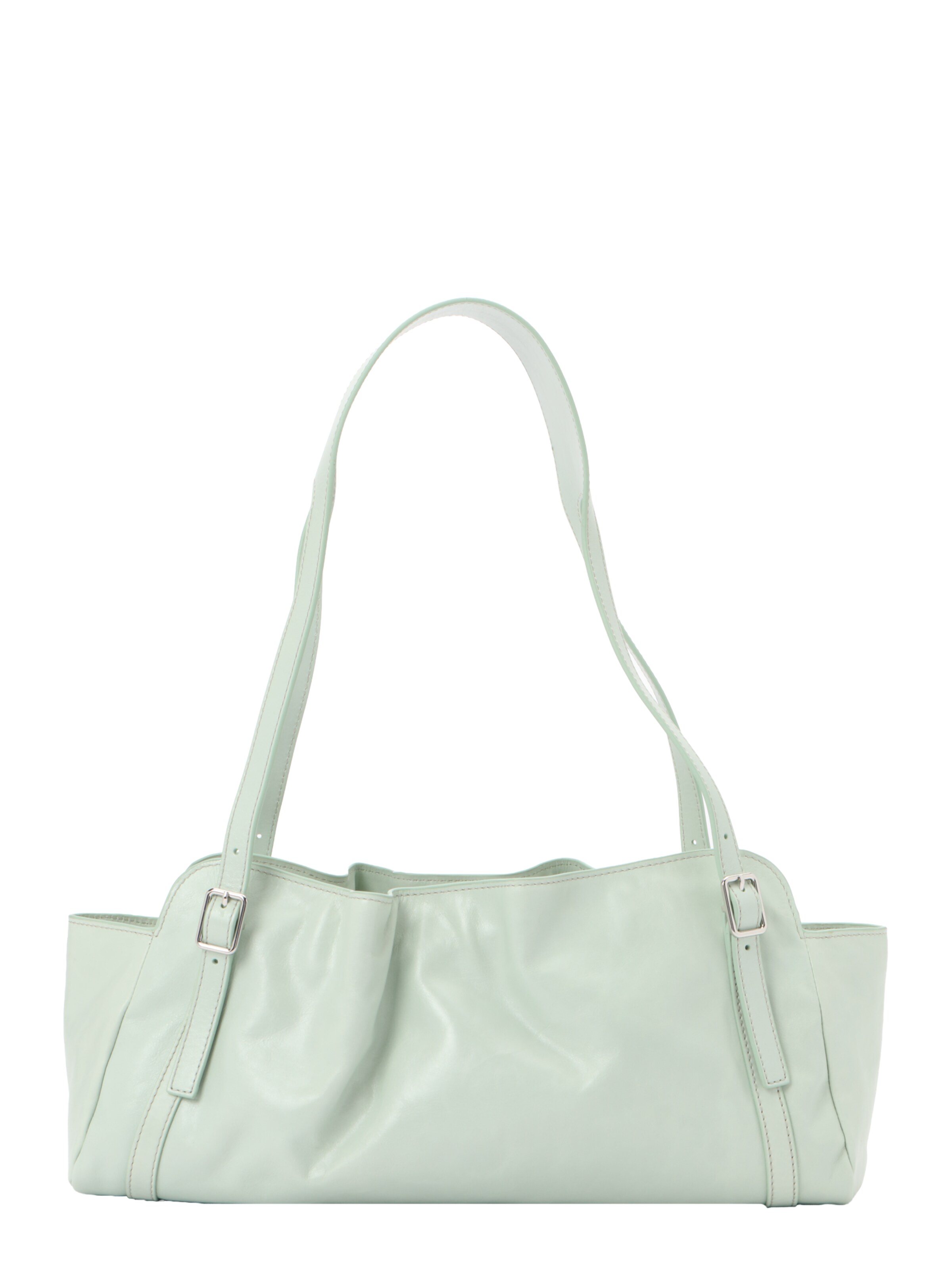& Other Stories Shoulder Bag in Green: front