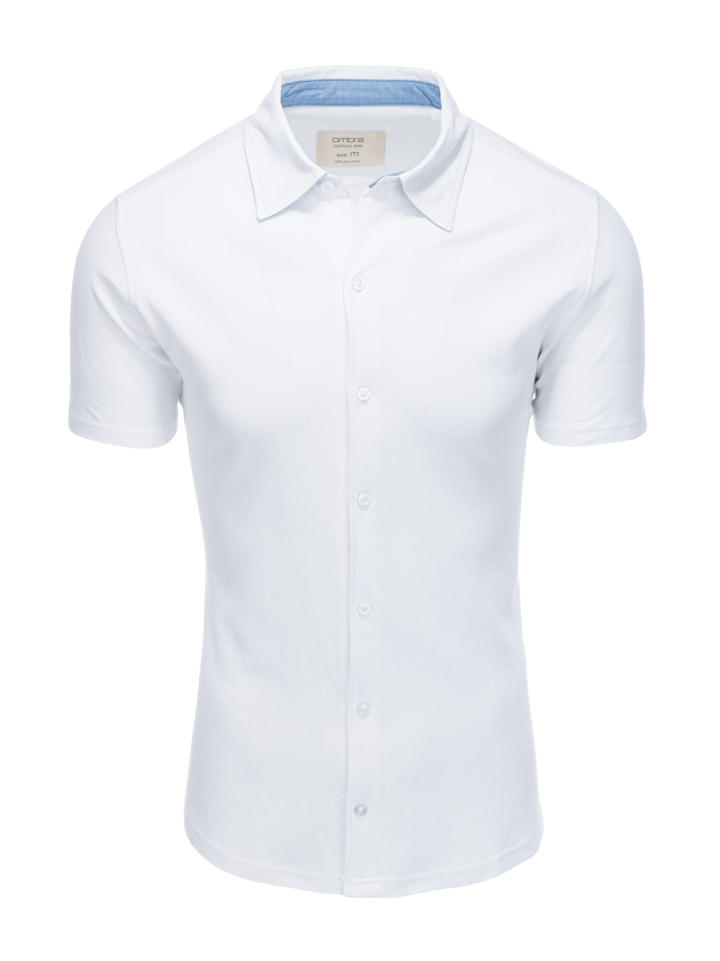 Chemise 'K541' Ombre en blanc : devant