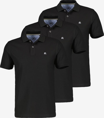 LERROS Shirt 'Basic' in Schwarz: Vorderseite