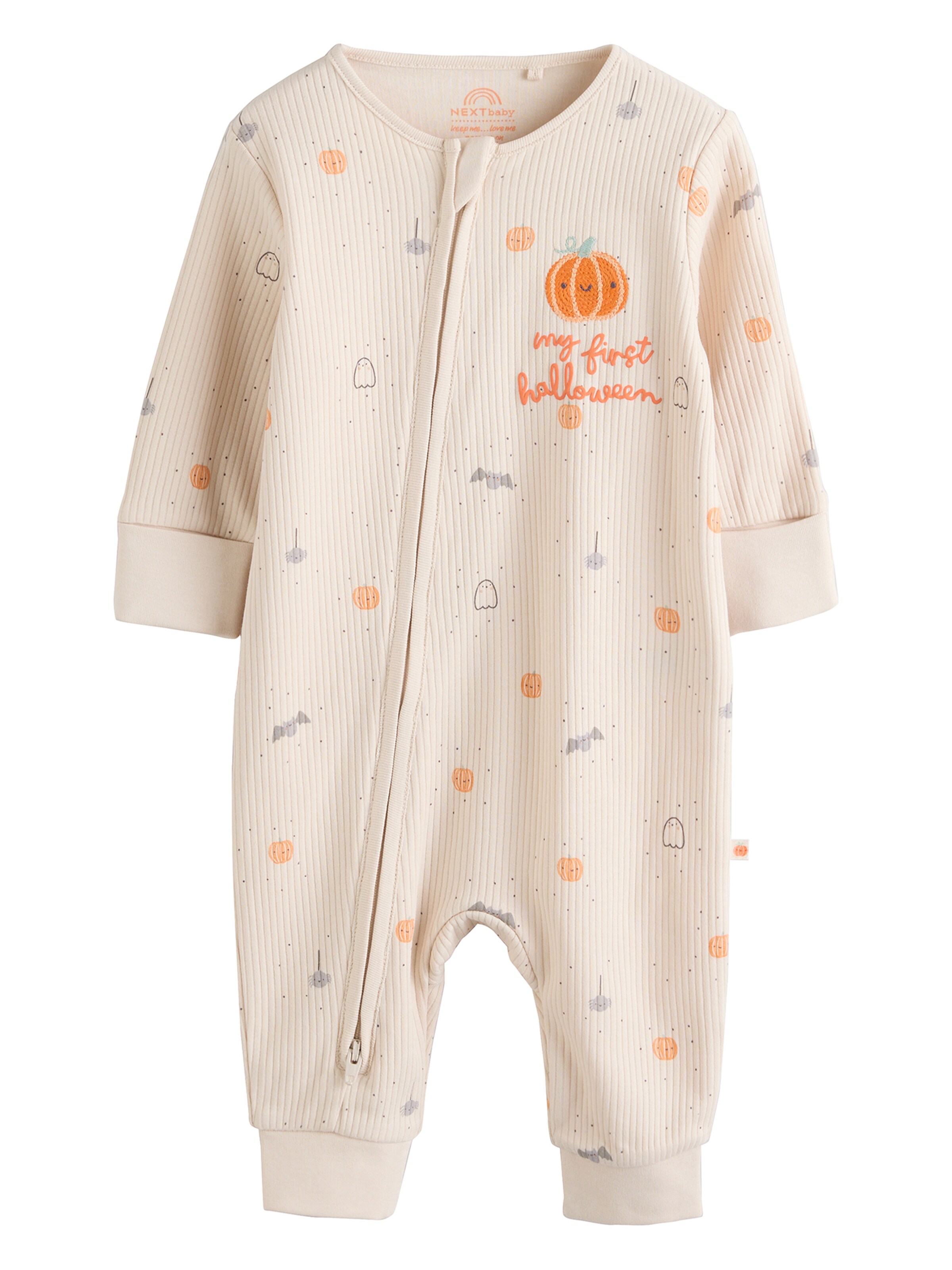 Next Śpiochy/body w kolorze beżowy: przód