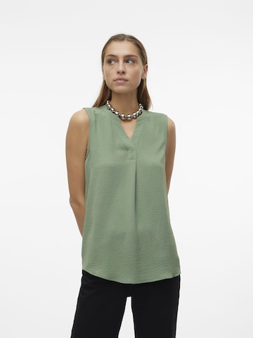 VERO MODA Blouse in Groen: voorkant