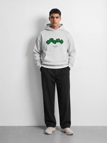 Burocs Sweatshirt 'Oversized Dice'‌‌‌‌‌‌‌‌‌ in Grau