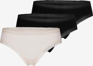 Mey Boyshorts 'Modal Lace' in Brown: front