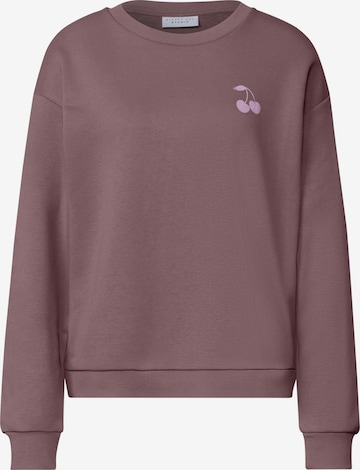 Street One Studio Sweatshirt in Pink: front