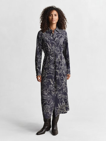 Abito camicia di GANT in blu: frontale