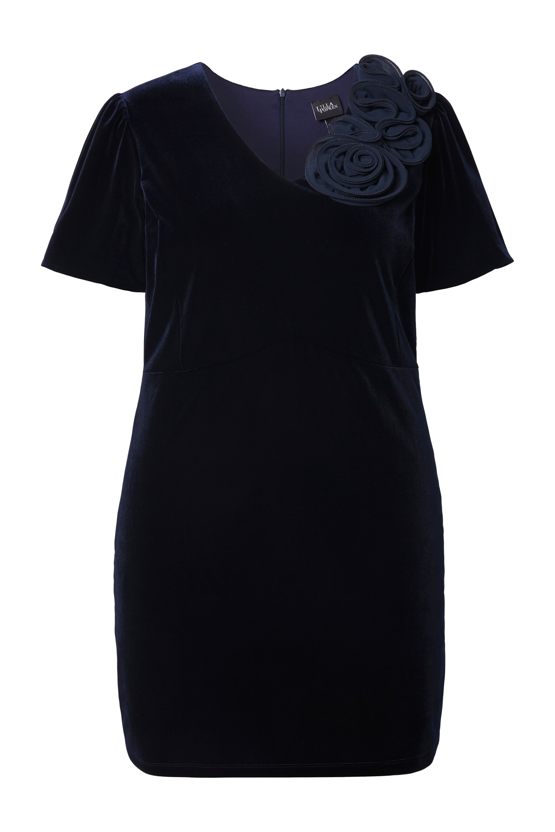 Ulla Popken Jurk in Blauw: voorkant