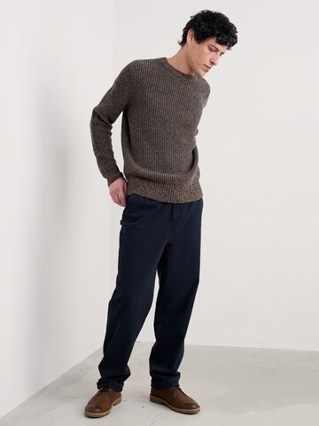 Pull-over 'Wheelwright' Seasalt Cornwall en marron