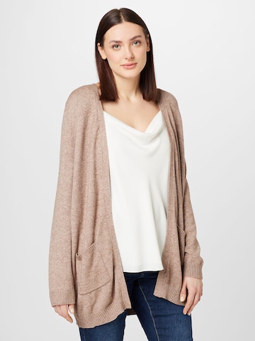 Cardigan 'ESLY' ONLY Carmakoma en marron : devant