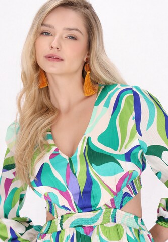 IZIA - Vestido 'Fashion Look' em azul