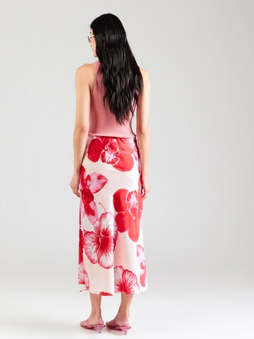 VERO MODA Юбка 'VMREBA HIBISCA' в Ярко-розовый
