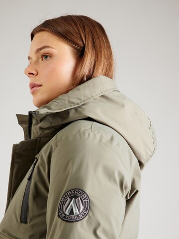 Superdry Winterjas 'City' in Groen