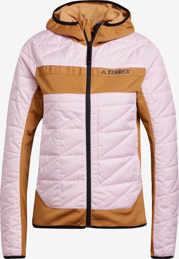 adidas Terrex Outdoor Jacket in Brown / Pink, Item view