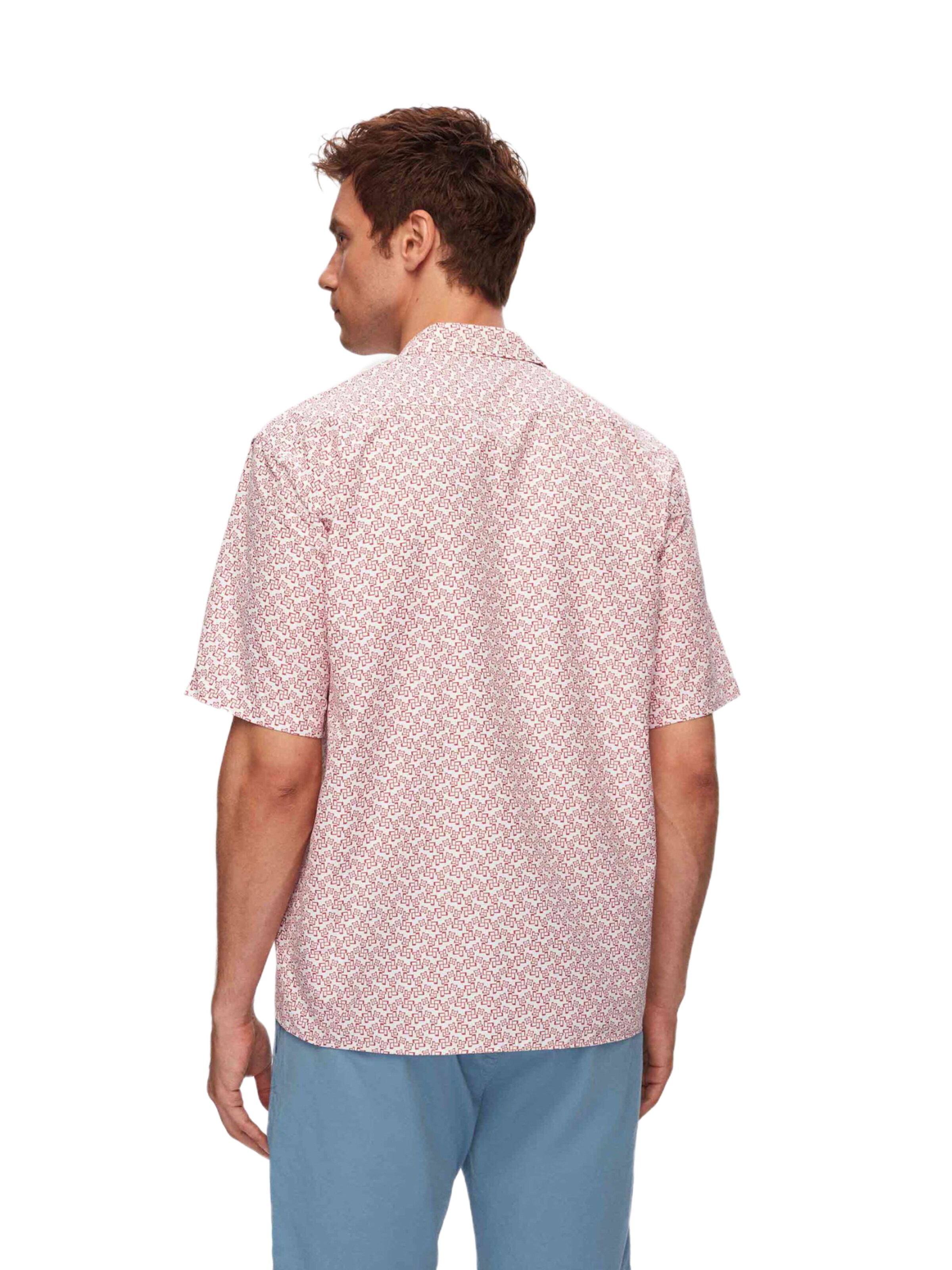 Coupe regular Chemise D’S Damat en rouge