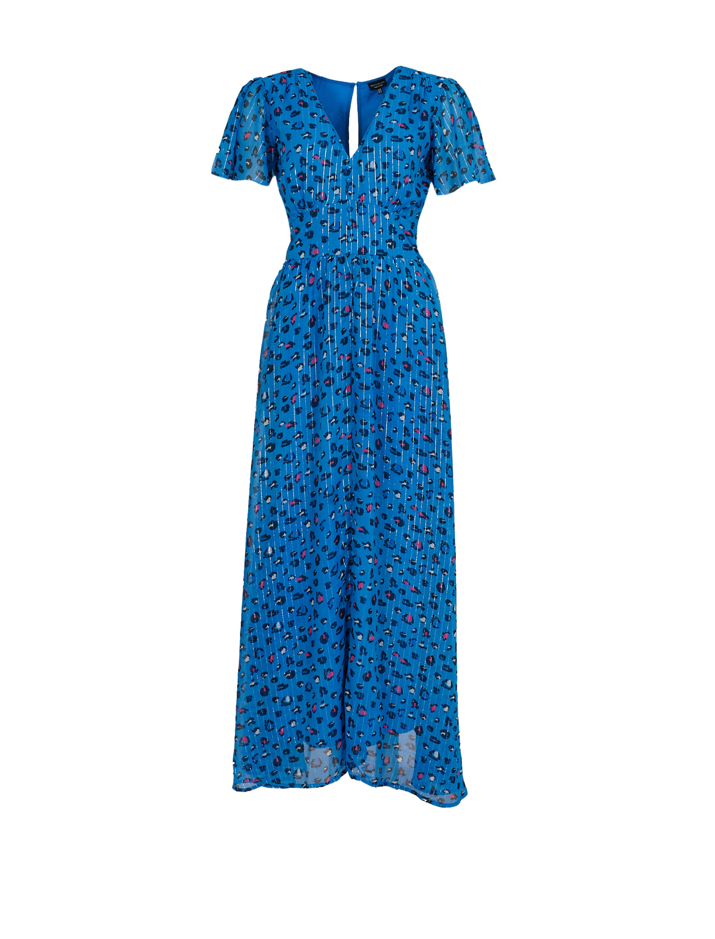 South Beach Kleid in Blau: Vorderseite