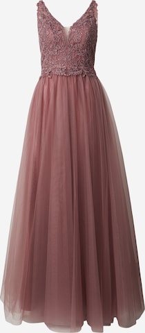 mascara Iltapuku värissä lila: etupuoli