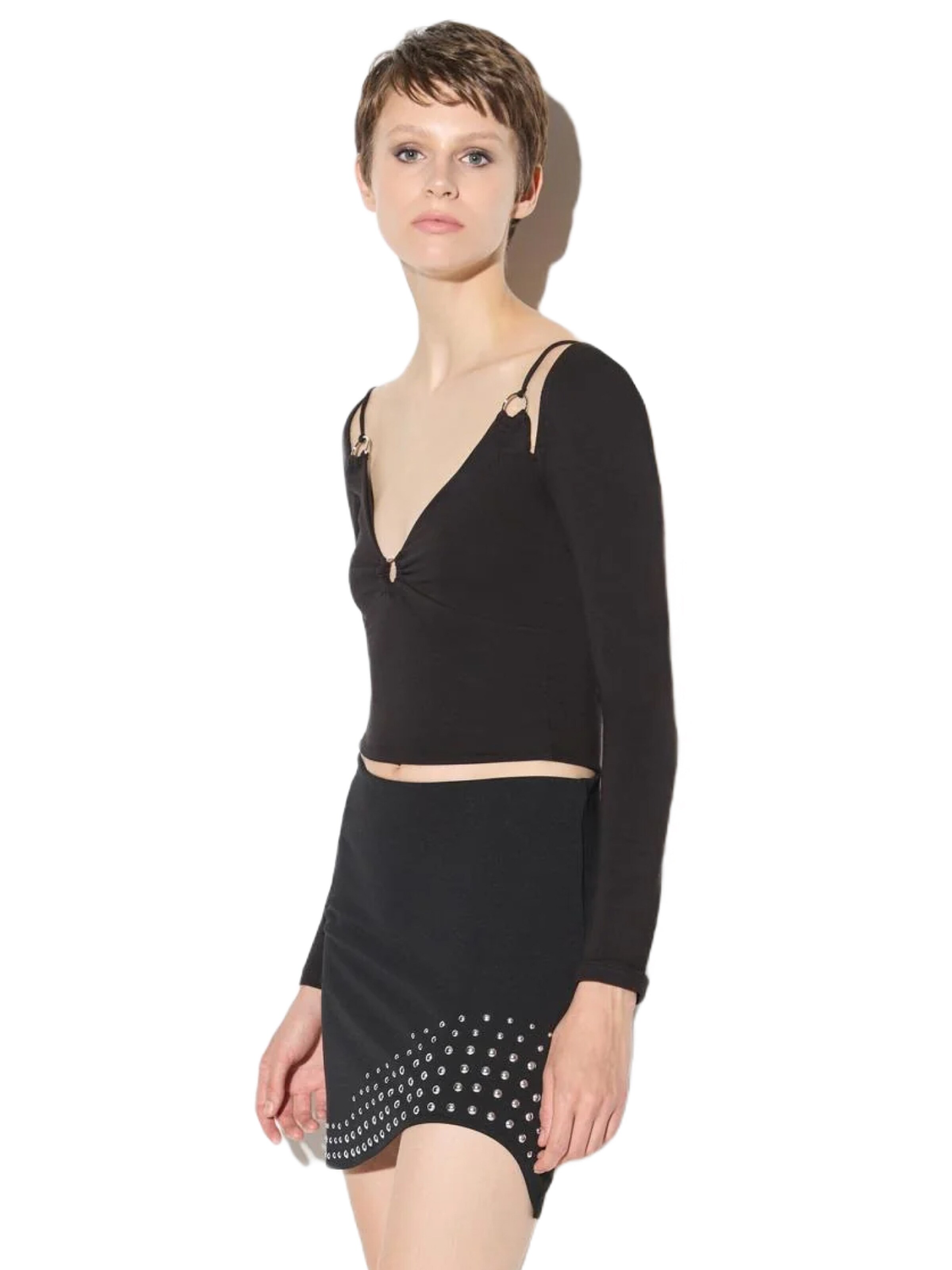 No Matter What Bluse in Schwarz