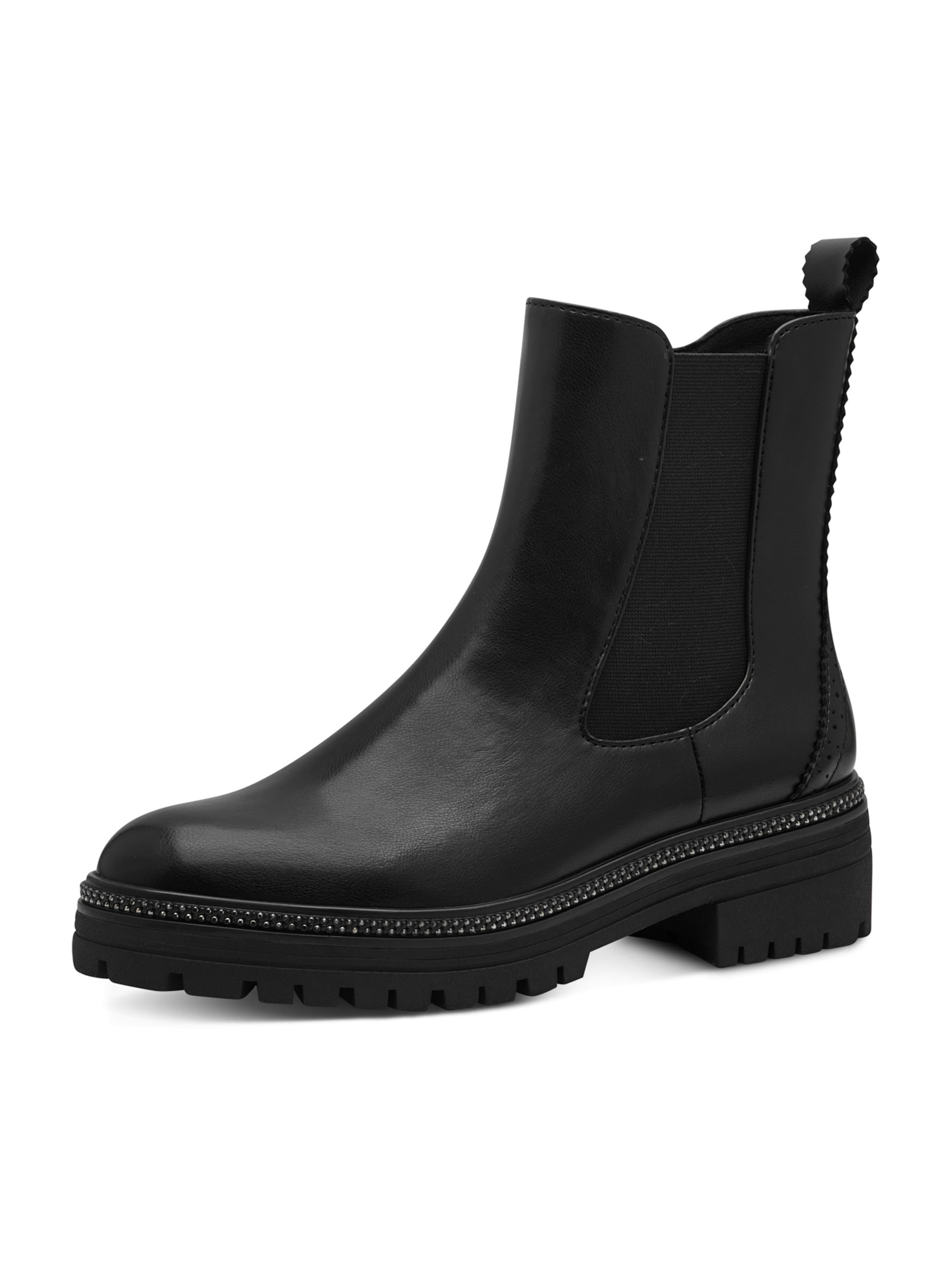 Chelsea Boots MARCO TOZZI en noir : devant