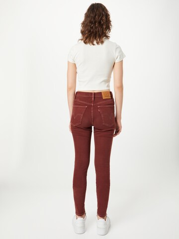 LEVI'S ® Skinny Jeansy 'Workwear Mile High' w kolorze czerwony
