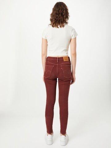 LEVI'S ® Skinny Jeans 'Workwear Mile High' in Red