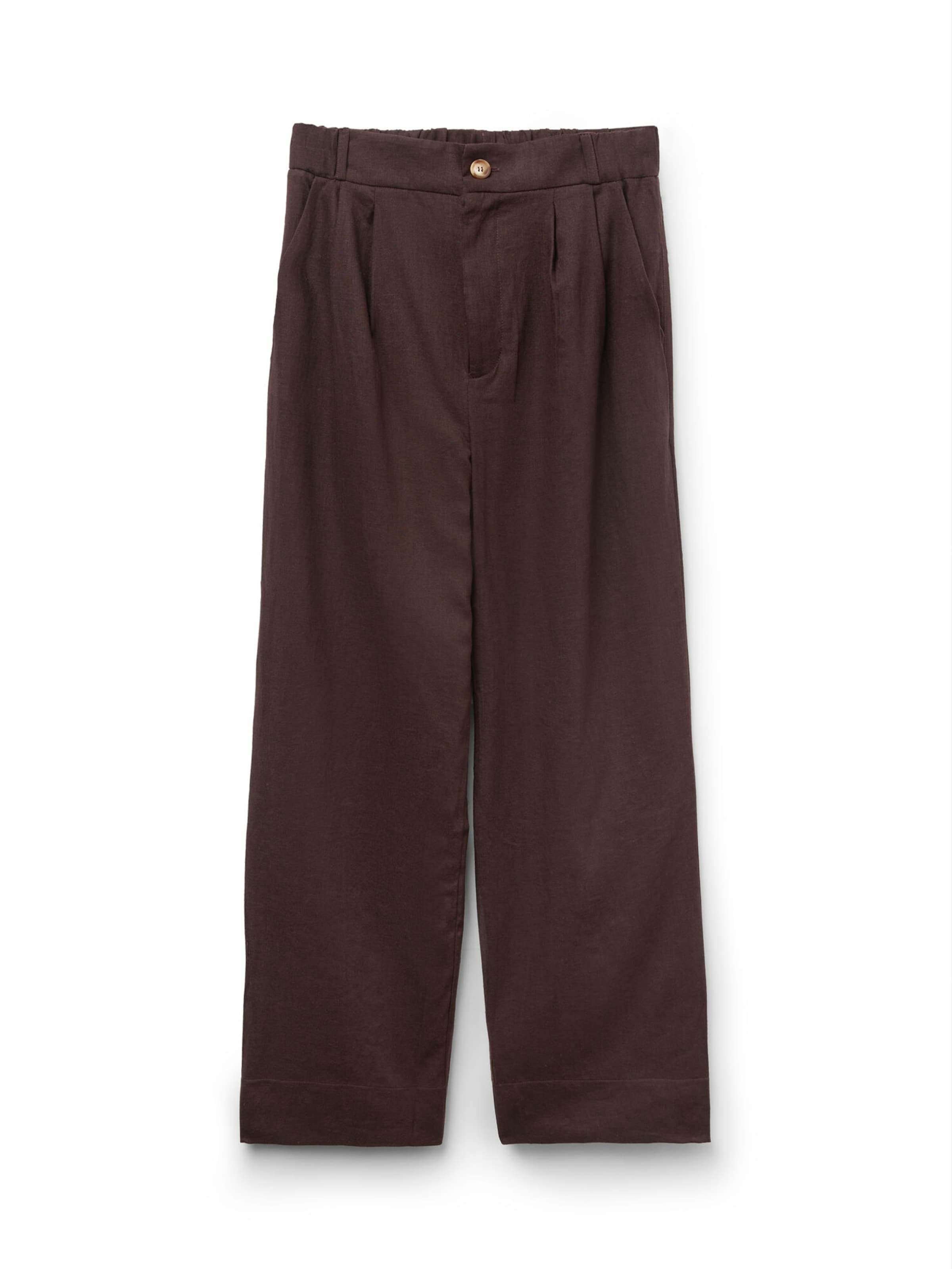 CALZEDONIA Pants in Brown: front