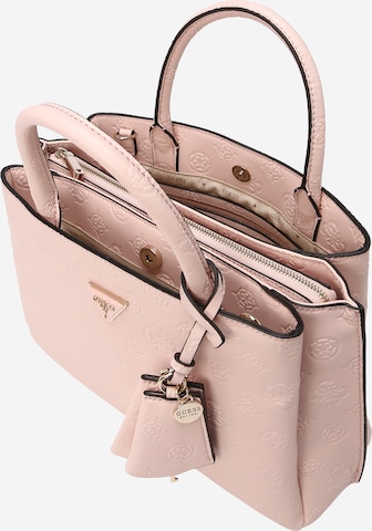 GUESS Käsilaukku 'Jena Elite' värissä vaaleanpunainen