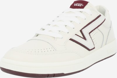 VANS حذاء رياضي بلا رقبة 'Lowland' بـ بوردو / أبيض, عرض المنتج