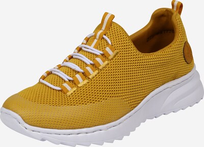 RIEKER Zapatillas deportivas bajas en mostaza, Vista del producto