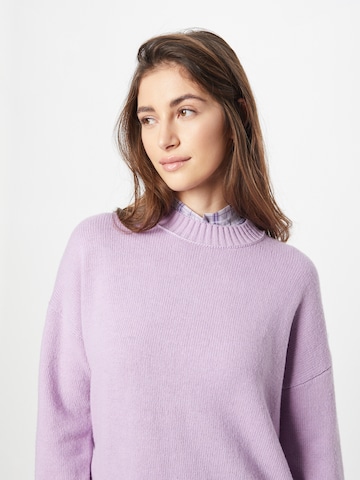 Soft Rebels Pullover 'Siena' in Lila