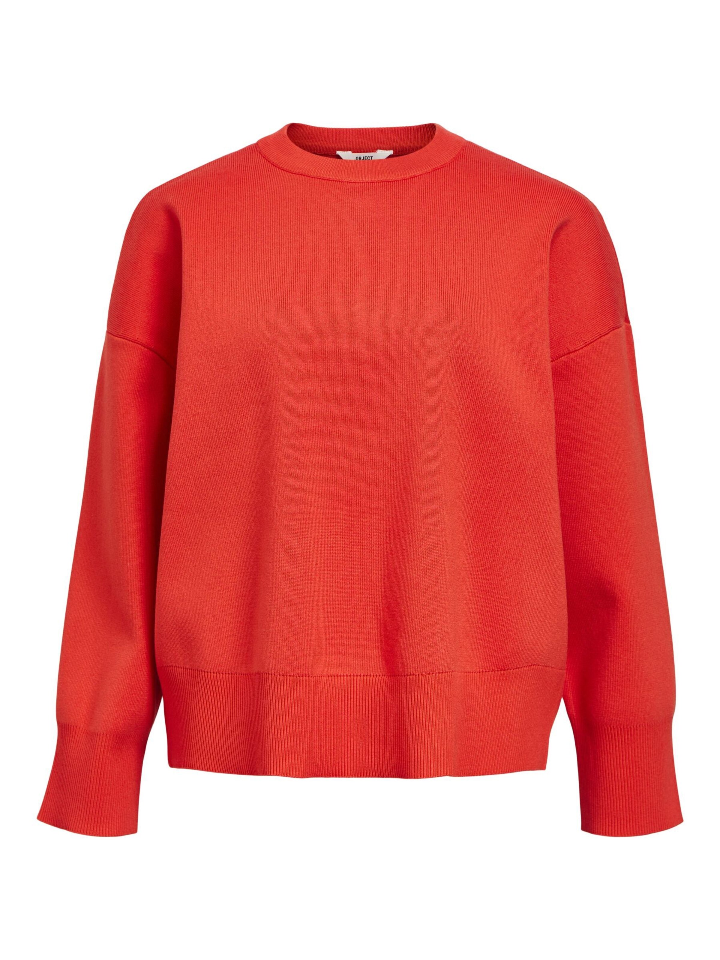 OBJECT Pullover 'OBJElly' i rød: forside