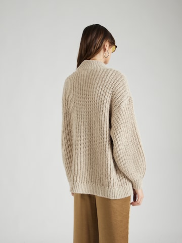 Monki Pullover i overstørrelse i beige