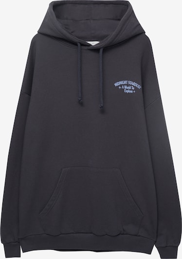 Pull&Bear Sweatshirt in marine / taubenblau, Produktansicht