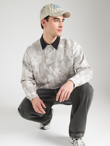 Bluză de molton de la HOLLISTER pe alb: față