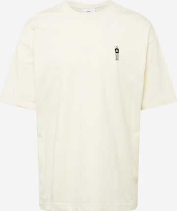 BALR. T-shirt i beige: framsida