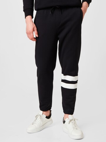 Hurley Tapered Sportbroek ' OCEANCARE' in Zwart: voorkant