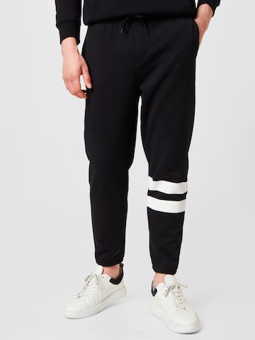 Hurley Tapered Workout Pants ' OCEANCARE' in Black: front