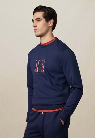 Hackett London Trui 'Heritage' in Blauw