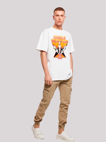 F4NT4STIC Shirt 'Arcade Triple Shot Atari Retro Gaming' in Wit